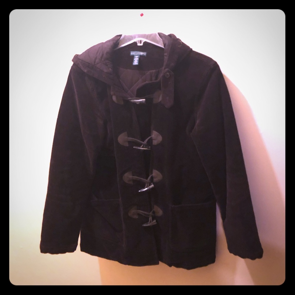 Lauren Ralph Lauren Vintage Corduroy Toggle Coat